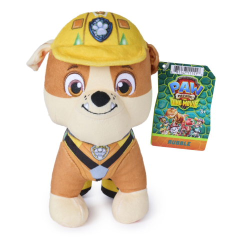PATRULA CATELUSILOR FILMUL CU DINOZAURI PUP PALS FIGURINA DE PLUS RUBBLE [1]