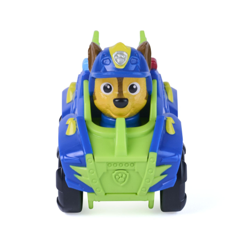 PATRULA CATELUSILOR FILMUL CU DINOZAURI PUP SQUAD RACERS VEHICUL CU FIGURINA CHASE 6.5CM [1]