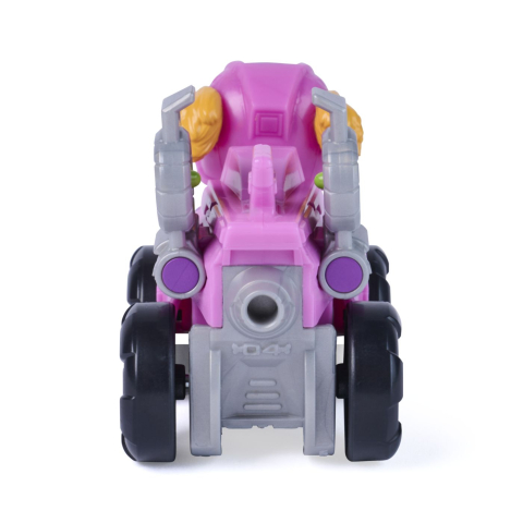 PATRULA CATELUSILOR FILMUL CU DINOZAURI PUP SQUAD RACERS VEHICUL CU FIGURINA SKYE 6.5CM [4]