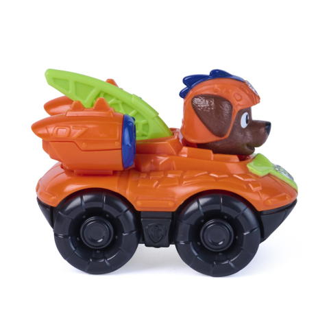 PATRULA CATELUSILOR FILMUL CU DINOZAURI PUP SQUAD RACERS VEHICUL CU FIGURINA ZUMA 6.5CM [2]