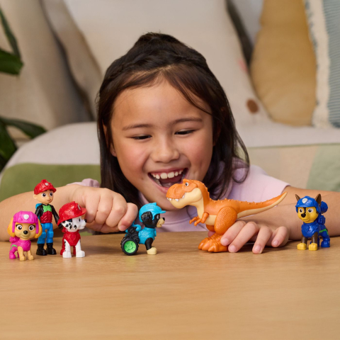 PATRULA CATELUSILOR FILMUL CU DINOZAURI SET AVENTURA DINO CU FIGURINE SI ACCESORII [4]