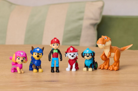 PATRULA CATELUSILOR FILMUL CU DINOZAURI SET AVENTURA DINO CU FIGURINE SI ACCESORII [6]