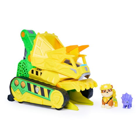 PATRULA CATELUSILOR FILMUL CU DINOZAURI SET BULDOZER CU FIGURINA RUBBLE SI ACCESORII [2]