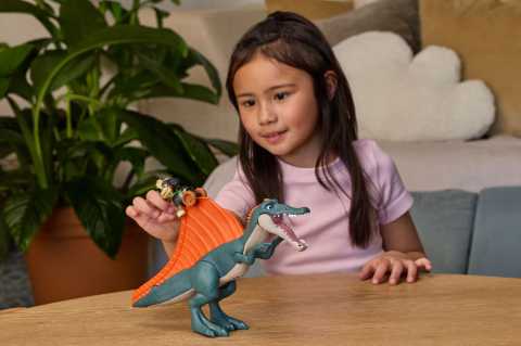 PATRULA CATELUSILOR FILMUL CU DINOZAURI SET DE JOACA DINO RISE AND ROLL CU FIGURINA [3]