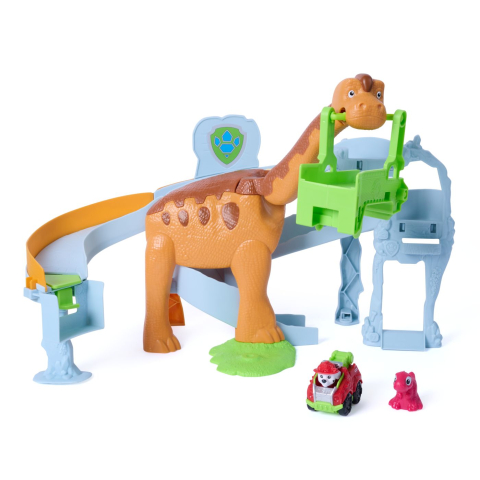 PATRULA CATELUSILOR FILMUL CU DINOZAURI SET DE JOACA LIFT AND RACE CU FIGURINA [2]