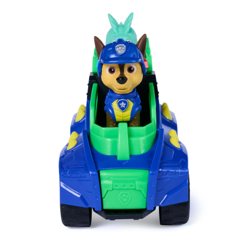 PATRULA CATELUSILOR FILMUL CU DINOZAURI SET DINO VEHICUL DE POLITIE CU FIGURINA CHASE SI ACCESORII 15CM [7]