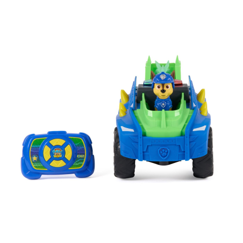 PATRULA CATELUSILOR FILMUL CU DINOZAURI SET VEHICUL DINO RC CU TELECOMANDA FIGURINA CHASE SI ACCESORII [8]
