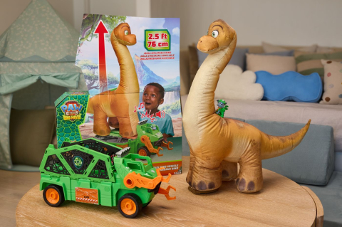 PATRULA CATELUSILOR FILMUL CU DINOZAURI VEHICUL MEGASAURUS DINO 76CM [2]