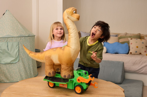 PATRULA CATELUSILOR FILMUL CU DINOZAURI VEHICUL MEGASAURUS DINO 76CM [4]