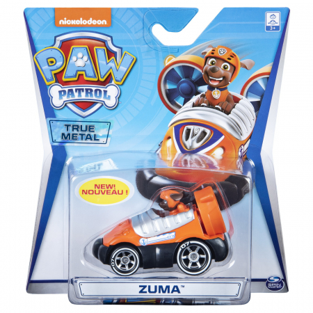 Figurine cu eroi si personaje - Patrula catelusilor masinuta metalica zuma