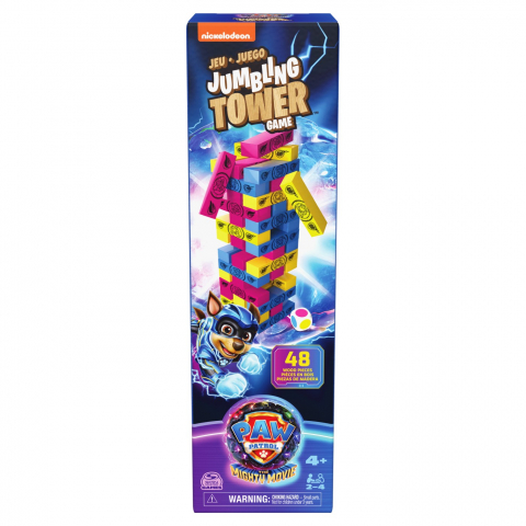 Jocuri si Jucarii Educative - PATRULA CATELUSILOR MIGHTY MOVIE TURNUL BUCLUCAS CU PIESE COLOARATE