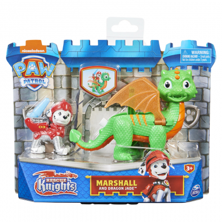 Figurine cu eroi si personaje - Patrula catelusilor minifigurine marshall si dragon jade