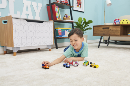 Pachet Cadou Patrula Cățelușilor cu 6 Mașinuțe Metalice  [2]