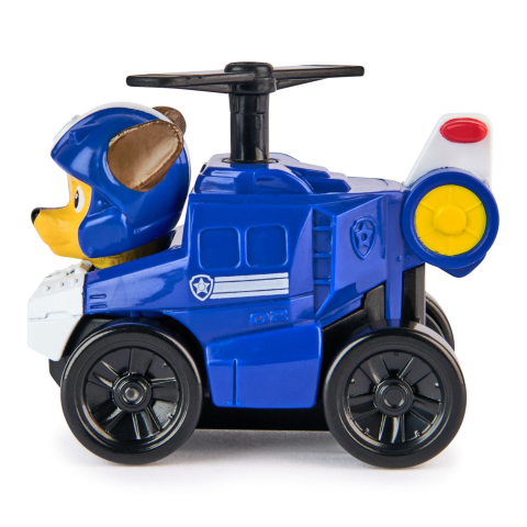 PATRULA CATELUSILOR PUP SQUAD RACERS AIR RESCUE VEHICUL METALIC CHASE SCARA 1 LA 55 [3]
