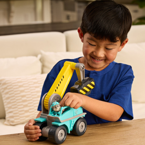 PATRULA CATELUSILOR RUBBLE SI ECHIPA VEHICUL MEGA HAMMER [3]