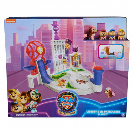 Jocuri si jucarii interactive - Patrula Catelusilor Set de Joacă Liberty și Patrula Juniorilor