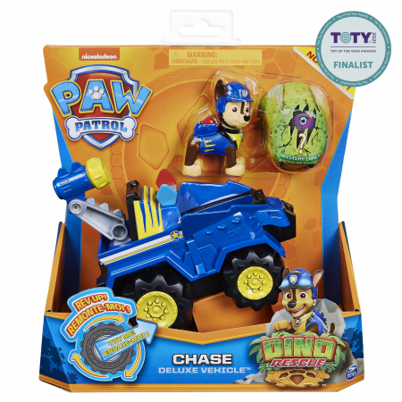 Patrula Cățelușilor Set Vehicul cu Cățelușul Chase și Dino Surpriză  [6]