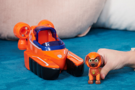 Patrula catelusilor vehicul catelusii acvatici figurina zuma si vehiculul homar [4]