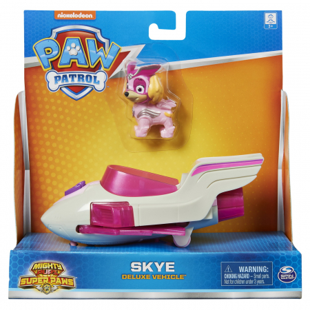 Jocuri si articole copii - Vehicul de Bază Deluxe Skye Patrula Cățelușilor 