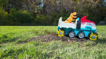 Patrula Cățelușilor Vehicul Dino Patroller Motorizat  [8]