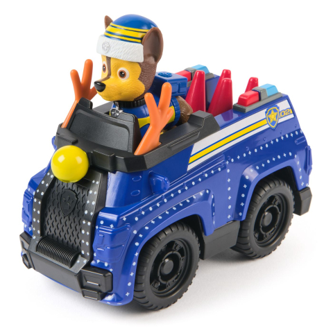 PATRULA CATELUSILOR VEHICUL SI FIGURINA CHASE CU ACCESORII DE CRACIUN [5]