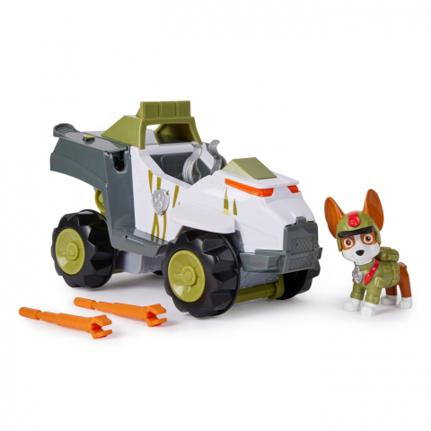 Jocuri si articole copii - Patrula Catelusilor Vehicul Tematic Jungle Tracker