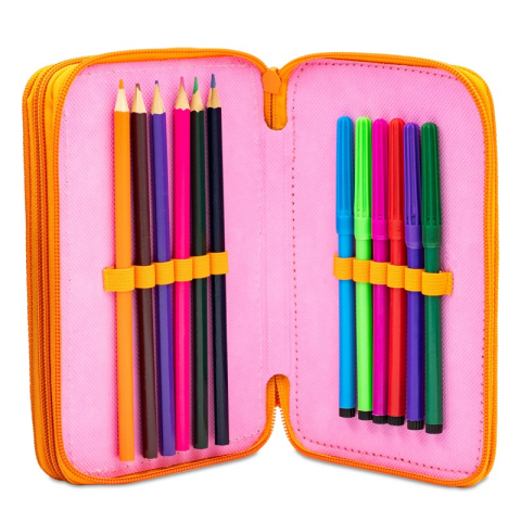 Penar echipat CNX Mandale, 2 fermoare, dreptunghiular, modele traditionale, diverse culori [3]