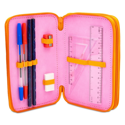 Penar echipat CNX Mandale, 2 fermoare, dreptunghiular, modele traditionale, diverse culori [2]