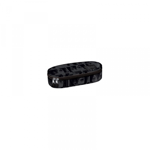 Papetarie & Birotica - Penar neechipat Black Anime, 1compartiment, negru,23x11x6 cm