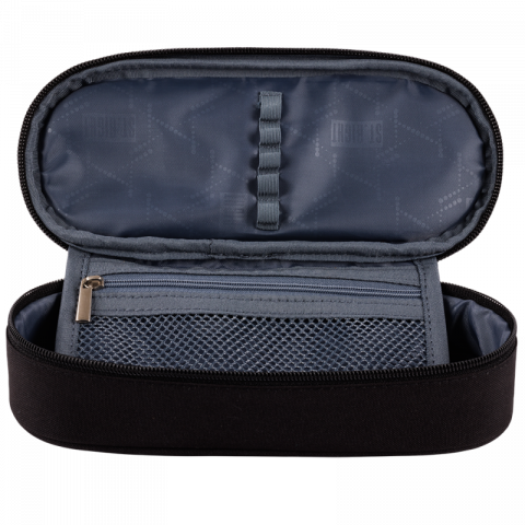 Penar neechipat Black Cats,1 compartiment, 1 extensie, negru,23x121x6 cm [1]