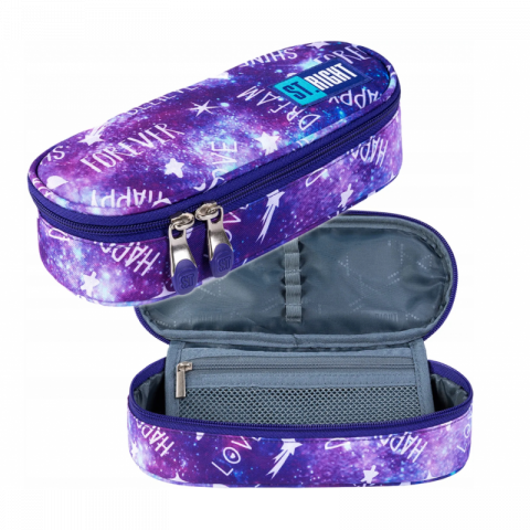 Penar neechipat Galaxy Girl, 1 compartiment, 1 extensie, violet,23x11x6 cm [1]
