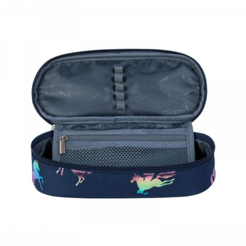 Penar neechipat Holo Unicorns,1 compartiment, 1 extensie, bleu,23x11x6 cm [1]