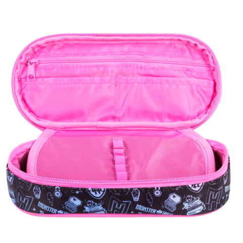 Penar neechipat Monster high, 1compartiment, 1 extensie, negru cu mov,23x11x6 cm [1]