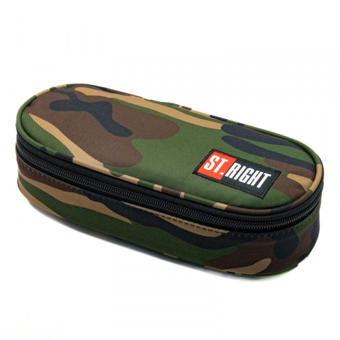 Penare - Penar neechipat Moro, 1 compartiment, kaki camuflaj,23x11x6 cm