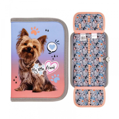 Penar neechipat My Little Friend Dog,1 compartiment, 2 extensii, multicolor,20x14x4 cm [4]