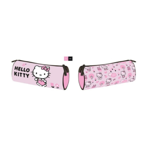 Penare - Penar neechipat St. Majewski Hello Kitty, 1 compartiment, cilindric, 21 x 10 x 7 cm