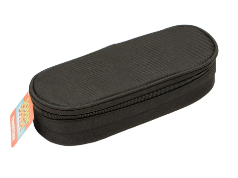 Papetarie & Birotica - Penar oval neechipat cu un compartiment si o extensie,24x10x6 cm