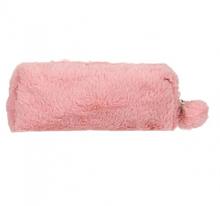 Penar plusat cu pompon neechipat tip etui pentru fete [2]