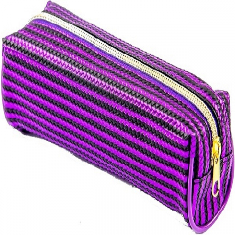 Penar Strigo tip etui metalic mov,poliester,20x8x7 cm [2]