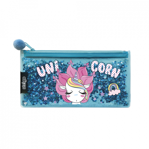 Penare - Penar Strigo Unicorn Cu Stelute Plutitoare, Albastru SSC082