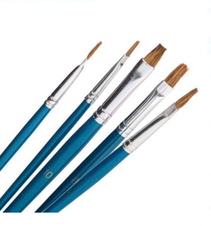 Pensula albastra cu varf plat [1]