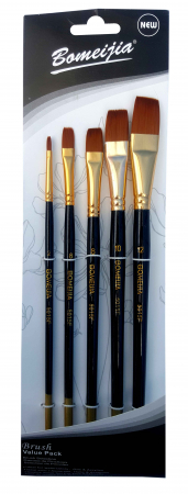 Acuarele, Tempera si Pensule - Pensule par naylon