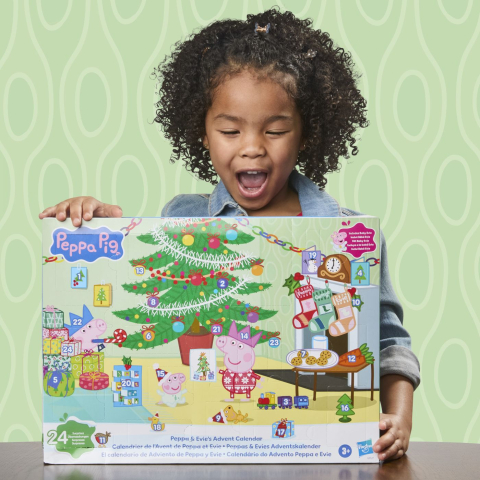 PEPPA PIG CALENDARUL DE ADVENT AL LUI PEPPA SI EVIE [6]