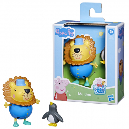 Peppa Pig - Figurina Prietenii Amuzanți - Mr. Lion 7cm [2]