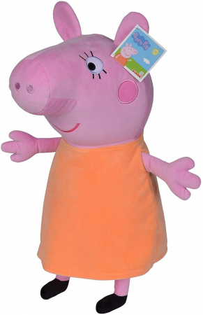 Jocuri si articole copii - Peppa Pig Plush Mama Wutz 35cm 