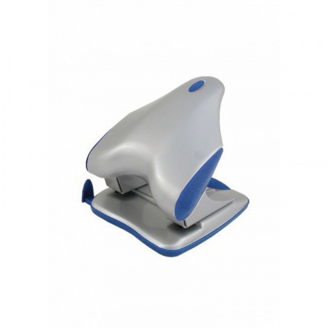 Papetarie & Birotica - Perforator Eagle 40 coli, plastic, albastru