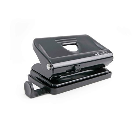 Papetarie & Birotica - Perforator metalic Rapesco 12 coli negru
