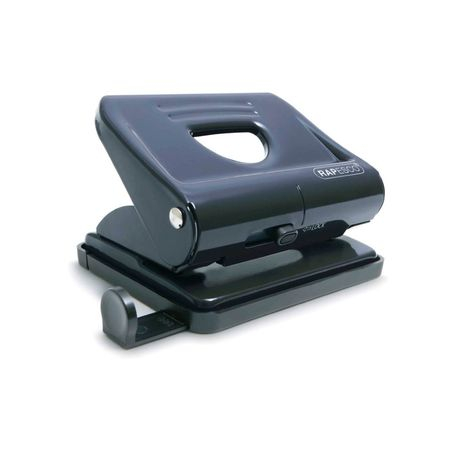 Papetarie & Birotica - Perforator metalic Rapesco 22 coli negru