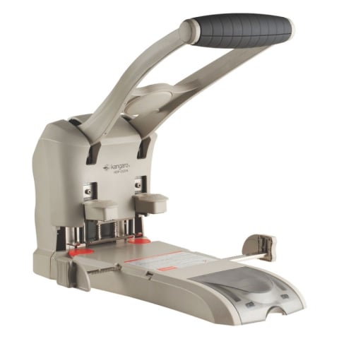 Papetarie & Birotica - Perforator Kangaro HDP-2320N profesional pentru documente,300 coli, metalic, gri