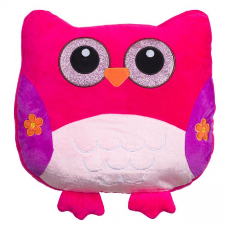 Pernă decorativă pentru copii cu design Bufniță [1]